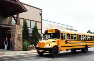 Bus summer group outing callout pic | Rocket Ice Arena | 630-679-1700